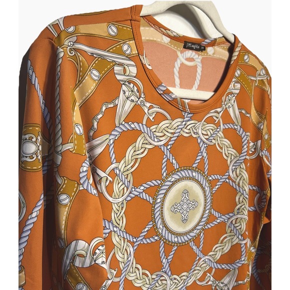 J. McLaughlin Lightweight Stretch 3/4 Sleeve Tops (Lot of 2) Women's Size‎ M EUC - Picture 13 of 16